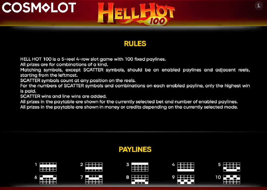 игровой автомат hell hot 100 играть онлайн